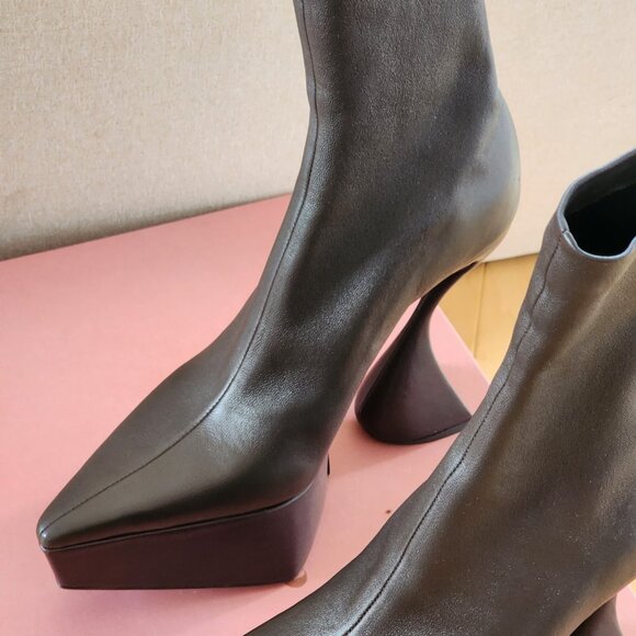 Never Worn Cult Gaia Kamari platform sock boots sz 40 - Picture 5 of 9